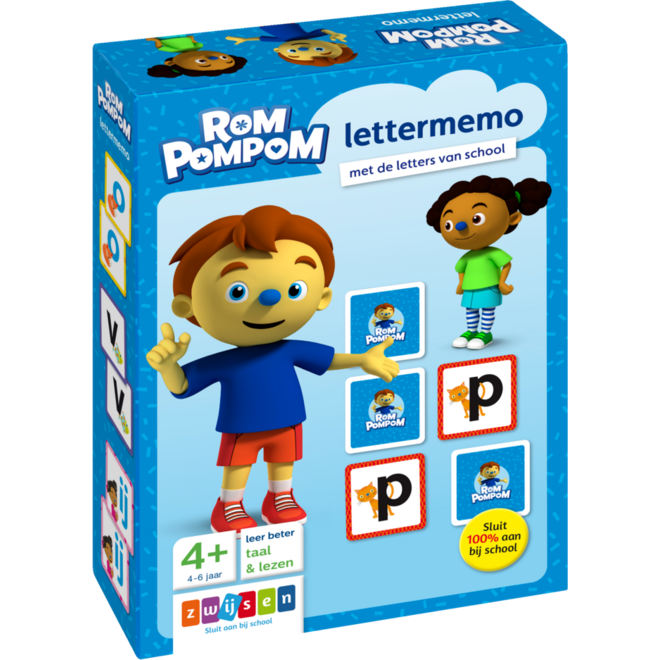 Rompompom lettermemo