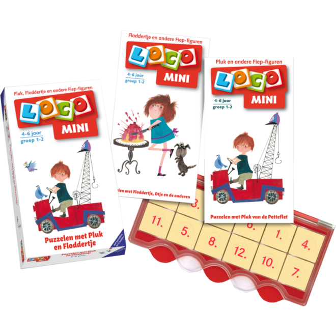 Loco Mini: pakket Pluk&Floddertje (basisds.+ bk. 5500204-5500205)