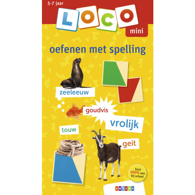 Loco Mini: oefenen met spelling