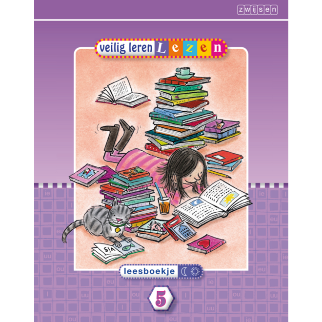 Veilig leren lezen 3 - Kim versie - leesboek - maan-zon 5