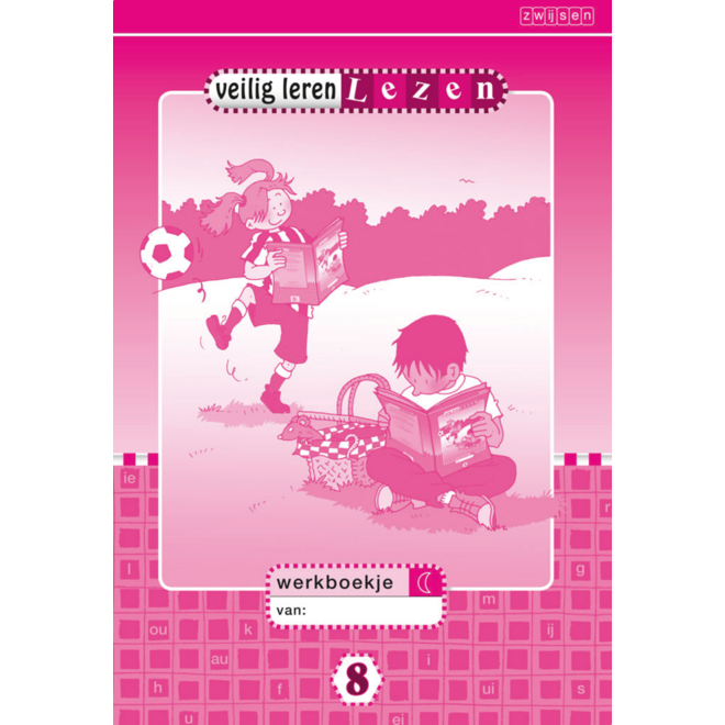 Veilig leren lezen 3 - Kim versie - werkboek - maan 8 (5 stuks)