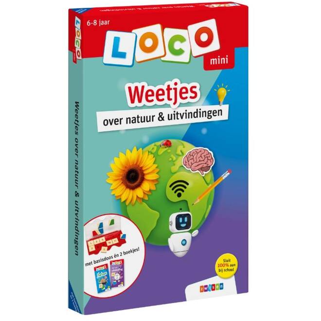 Loco Mini: pakket Weetjes over natuur & uitvindingen
