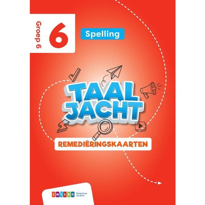 Taaljacht Spelling & grammatica groep 6 remediëringskaarten
