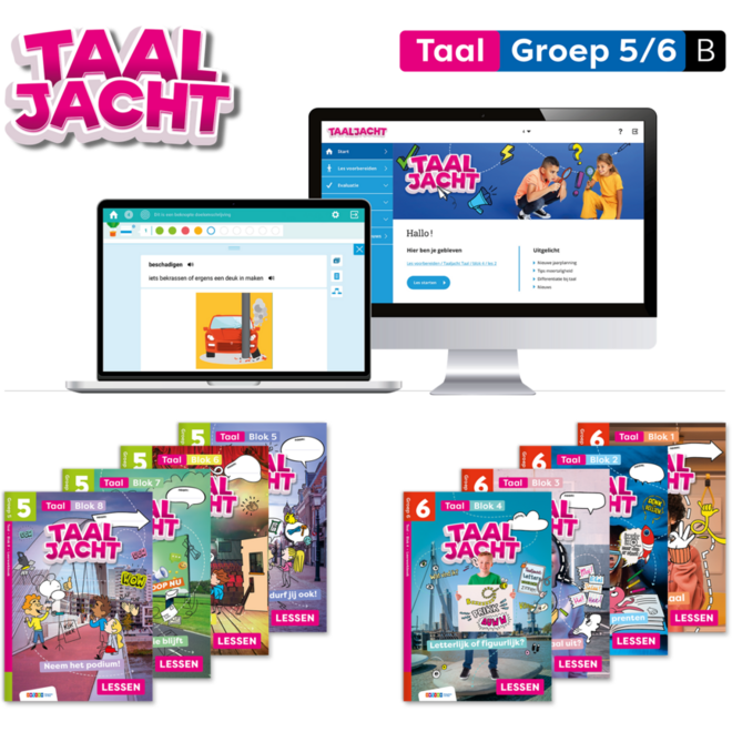 Taaljacht Taal Leerpakket COMBINATIEGROEP 5/6B