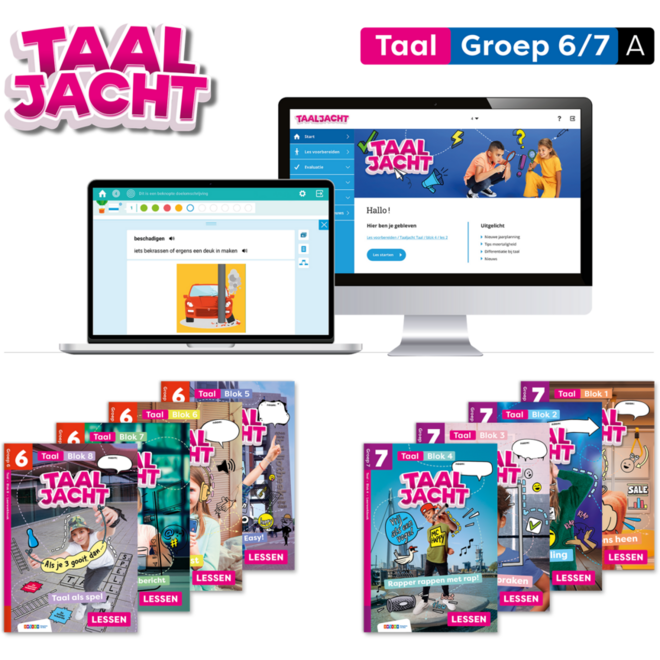 Taaljacht Taal Leerpakket COMBINATIEGROEP 6/7A