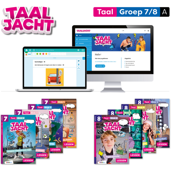 Taaljacht Taal Leerpakket COMBINATIEGROEP 7/8A