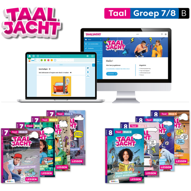 Taaljacht Taal Leerpakket COMBINATIEGROEP 7/8B