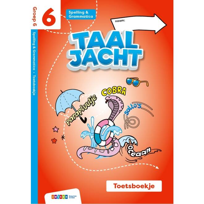 Taaljacht Spelling & grammatica groep 6 toetsboek