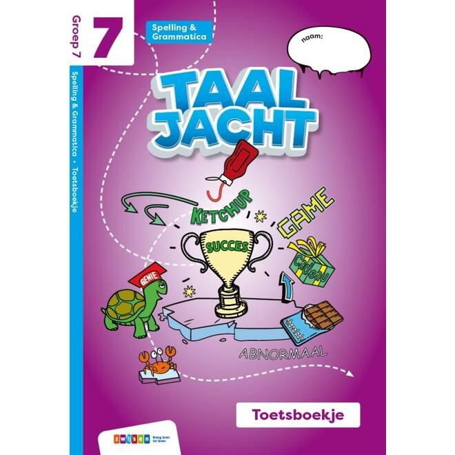 Taaljacht Spelling & grammatica groep 7 toetsboek