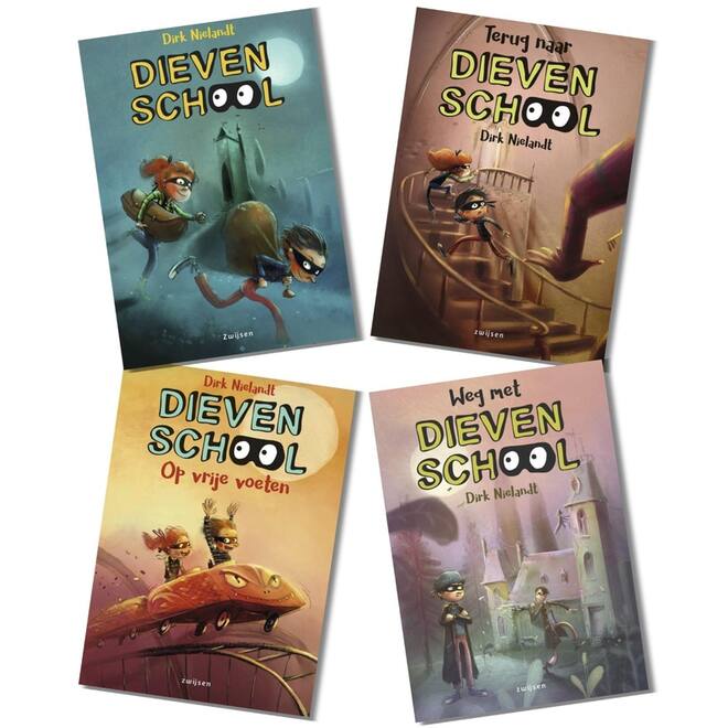 Pakket Dievenschool (4 titels)