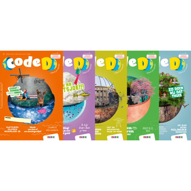 Code D groep 6 antwoordenboeken Mens en Natuur thema 1-5