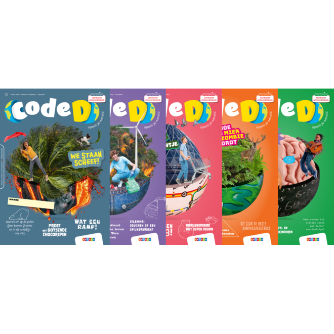 Code D groep 8 antwoordenboeken Mens en Natuur thema 1-5