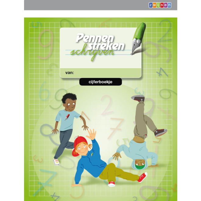 Pennenstreken 2 groep 3 - cijferboekje (5 stuks)