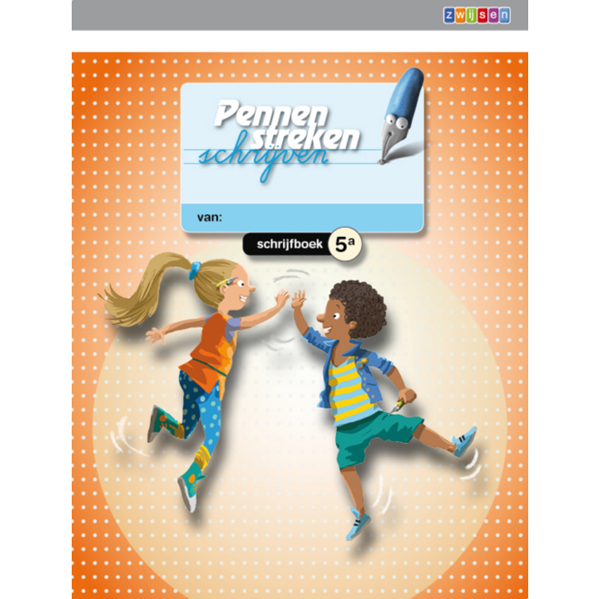 Pennenstreken 2 groep 5 - schrijfboek 5A verbonden schrift (5 stuks)