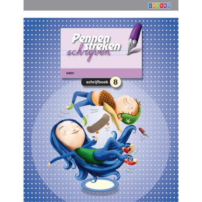 Pennenstreken 2 groep 8 - schrijfboek 8 verbonden schrift (5 stuks)