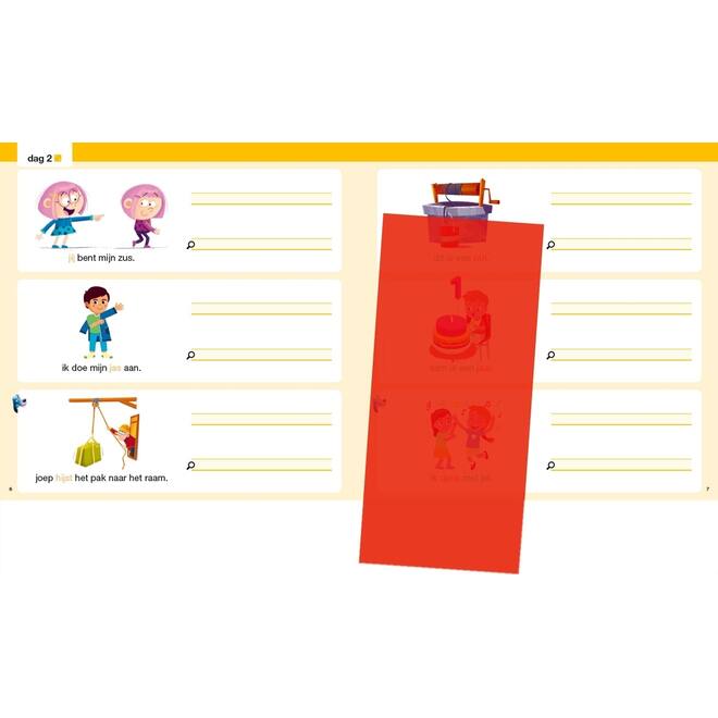 Veilig leren lezen Zoem transparanten voor spellingschrift (30 stuks)