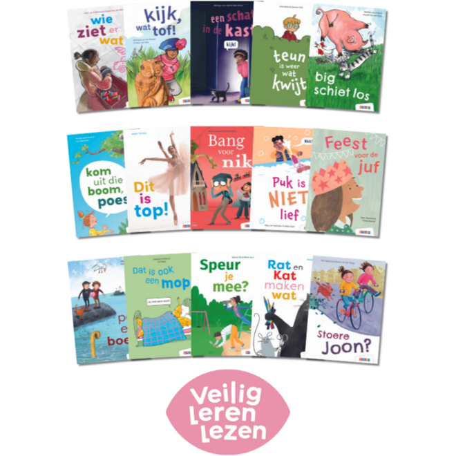 Veilig leren lezen Zoem pakket leesboeken anker 5 (15 titels)