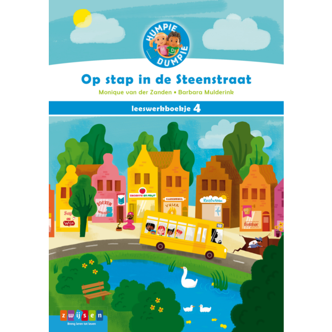 Humpie dumpie 2 leeswerkboekje 4 Op stap in de steenstraat (5 stuks)