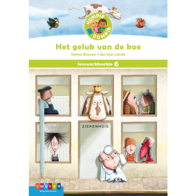 Humpie dumpie 2 leeswerkboekje 6 Het geluk van de koe (5 stuks)