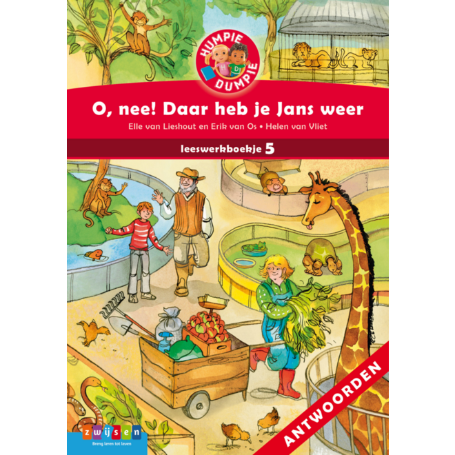 Humpie dumpie 2 antwoordboekje 5 O, nee! Daar heb je Jans weer