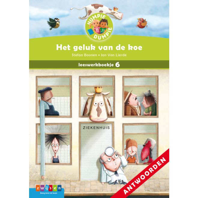 Humpie dumpie 2 antwoordboekje 6 Het geluk van de koe
