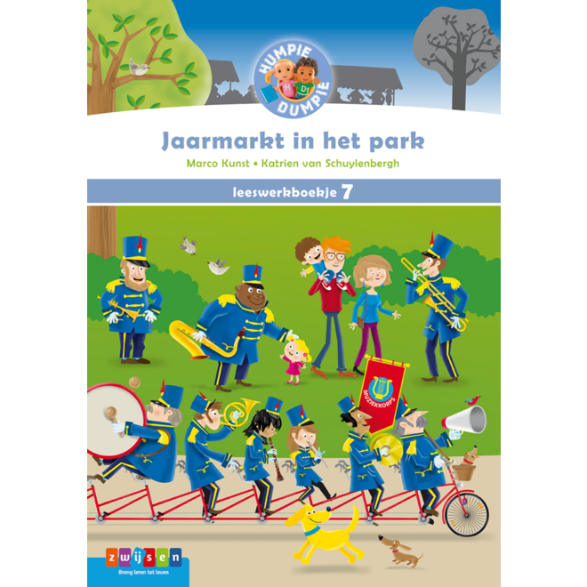 Humpie dumpie 2 leeswerkboekje 7 Jaarmarkt in het park (5 stuks)