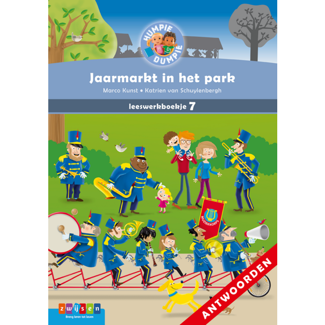 Humpie dumpie 2 antwoordboekje 7 Jaarmarkt in het park