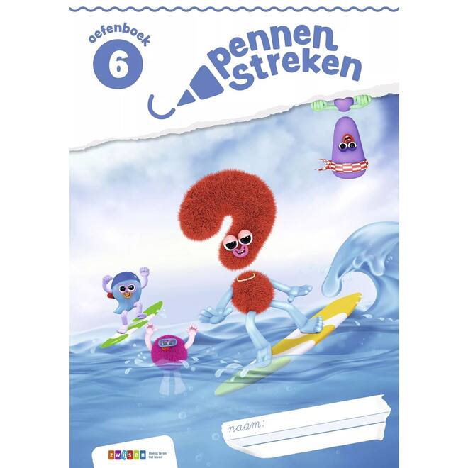 Pennenstreken 3 groep 6 oefenboek verbonden schrift (5 stuks)