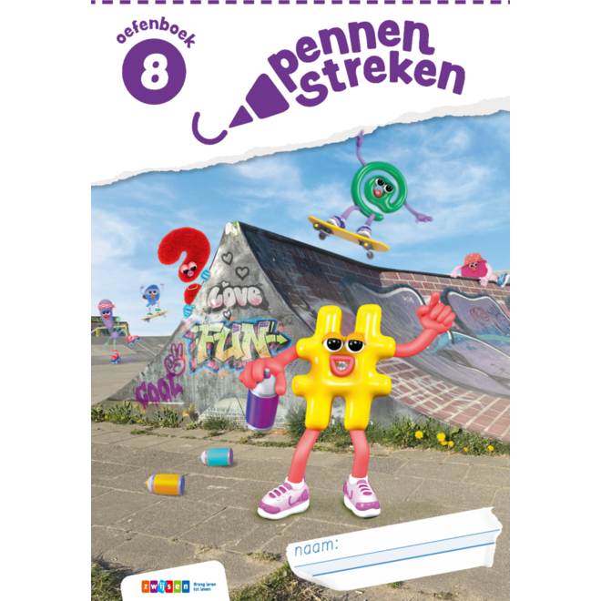 Pennenstreken 3 groep 8 oefenboek blokschrift