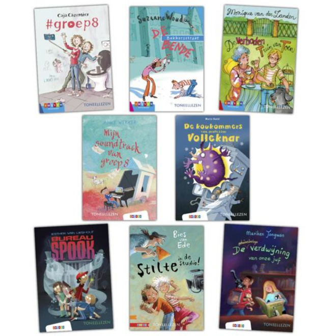 Pakket Toneellezen groep 8 (8 titels)