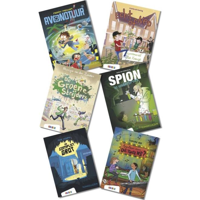 Pakket 2 Toneellezen groep 7 (6 titels)