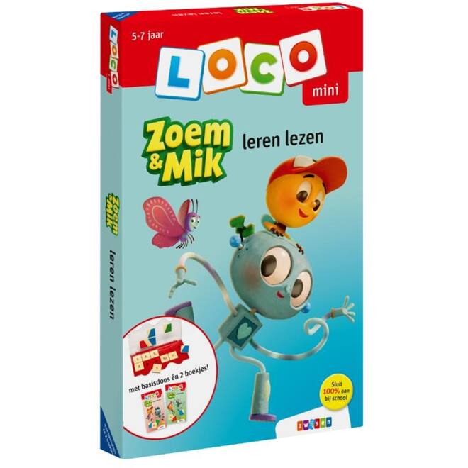 Loco Mini: pakket Zoem & Mik leren lezen