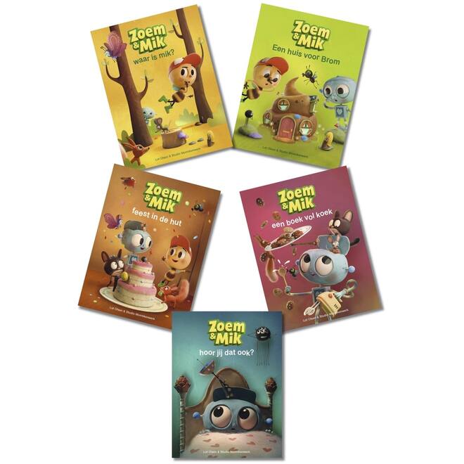 Pakket Zoem & Mik groep 3 (5 titels)