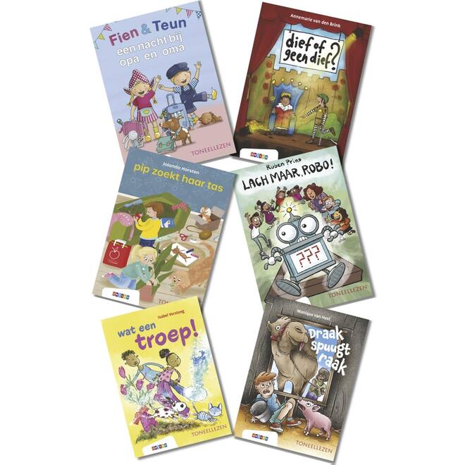 Pakket 2 Toneellezen groep 3 (6 titels)
