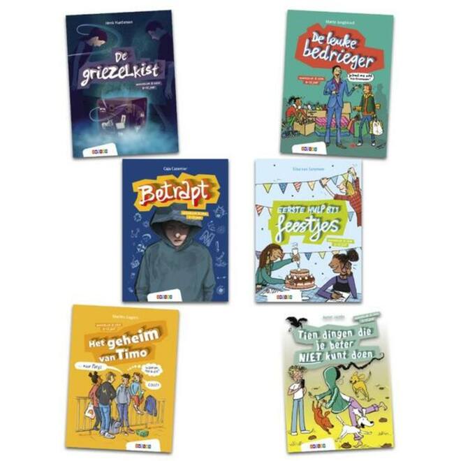 Pakket Makkelijk & Leuk AVI M4 (6 titels)