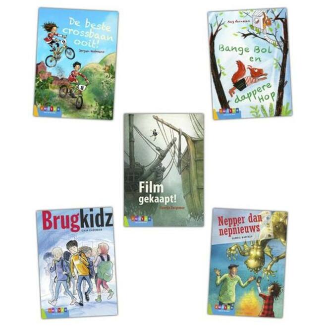 Pakket Toneellezen groep 4 t/m 8 (5 titels)