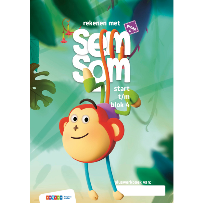 Semsom groep 4 werkboek plus deel 1 (5 stuks)