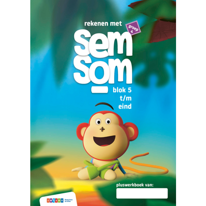 Semsom groep 4 werkboek plus deel 2 (5 stuks)