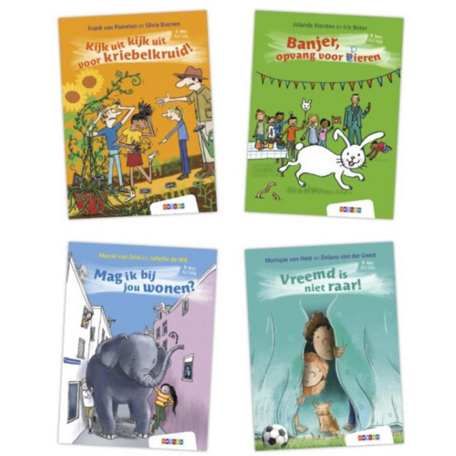 Pakket Ik lees AVI M4 (4 titels)