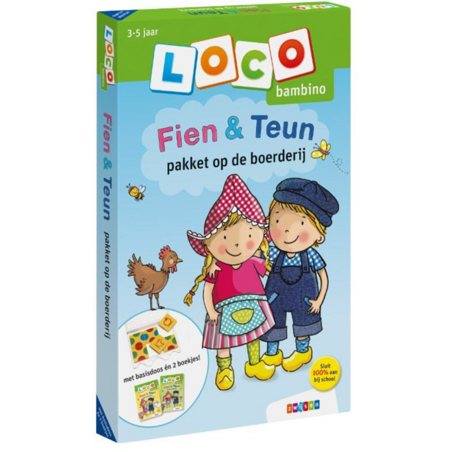 Loco bambino pakket Fien & Teun op de boerderij
