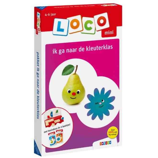 Loco Mini: pakket ik ga naar de kleuterklas