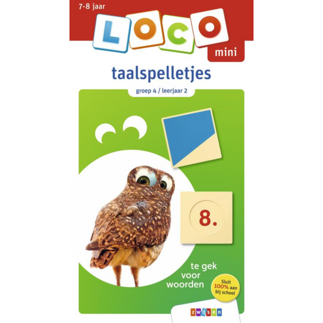 Loco mini taalspelletjes groep 4