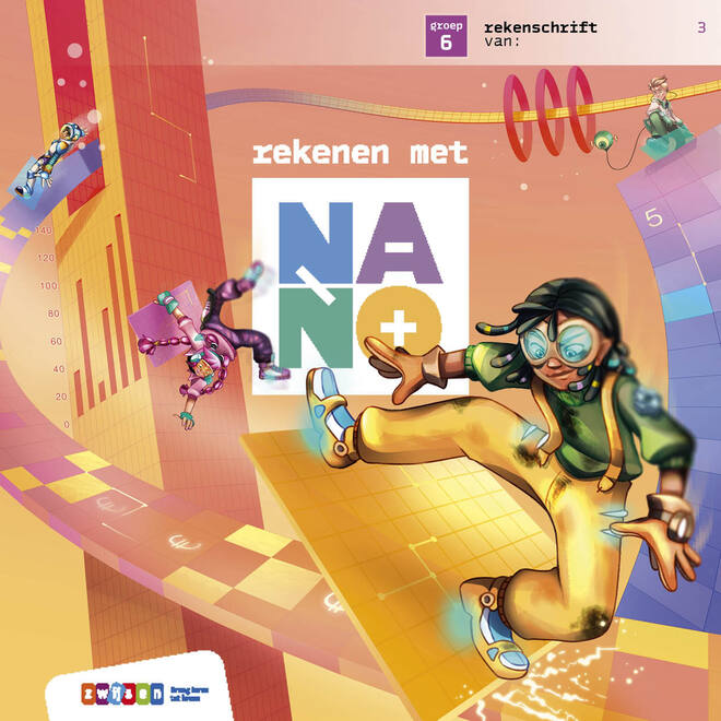 Nano groep 6 ruitjesschrift 3 (5 stuks)