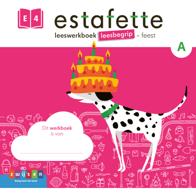 Estafette 3 leeswerkboek leesbegrip E4-A (5 stuks)
