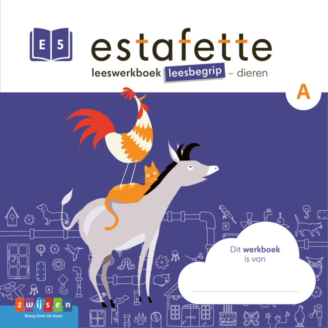 Estafette 3 leeswerkboek leesbegrip E5-A (5 stuks)