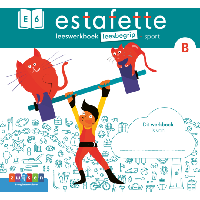 Estafette 3 leeswerkboek leesbegrip E6-B (5 stuks)