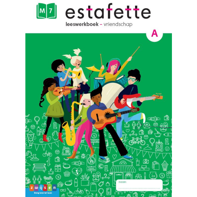 Estafette 3 leeswerkboek leesbegrip M7-A (5 stuks)