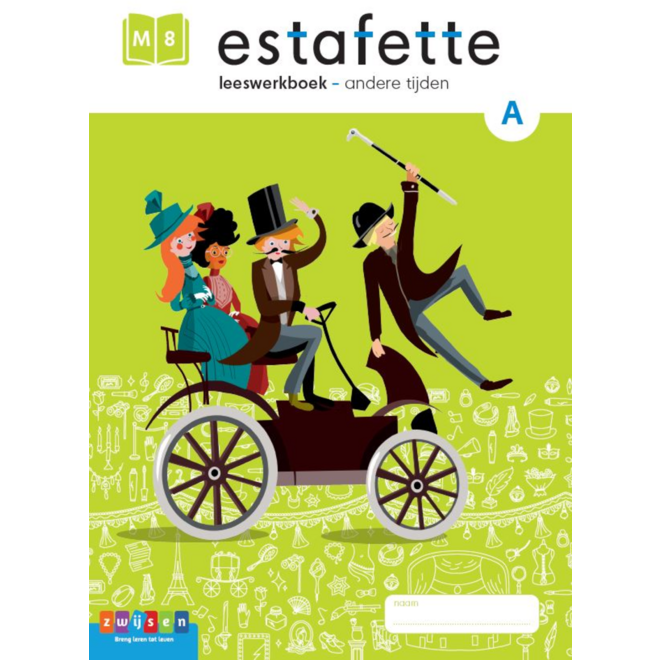 Estafette 3 leeswerkboek leesbegrip M8-A (5 stuks)