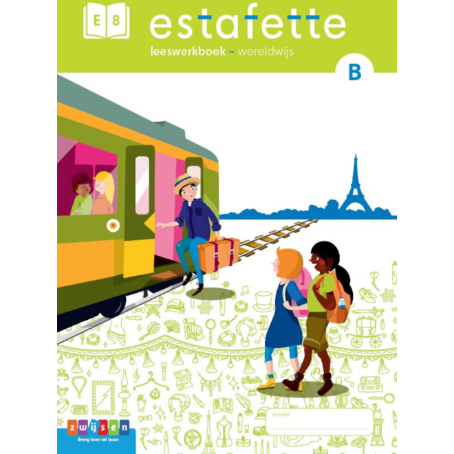 Estafette 3 leeswerkboek leesbegrip E8-B (5 stuks)