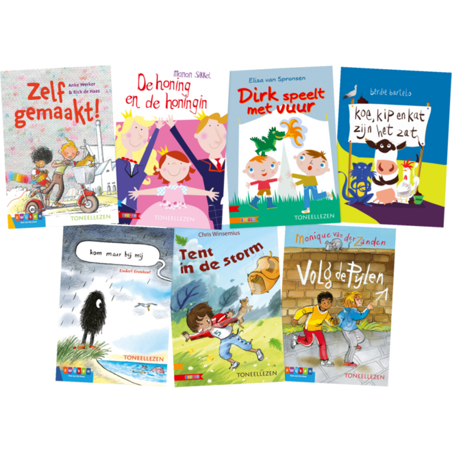 Toneellezen pakket groep 3 (8 titels)